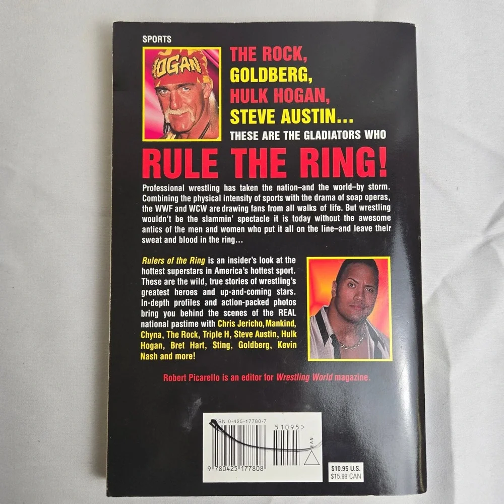 Rulers Of The Ring Wrestling's Hottest Superstars by Robert Picarello Paperback